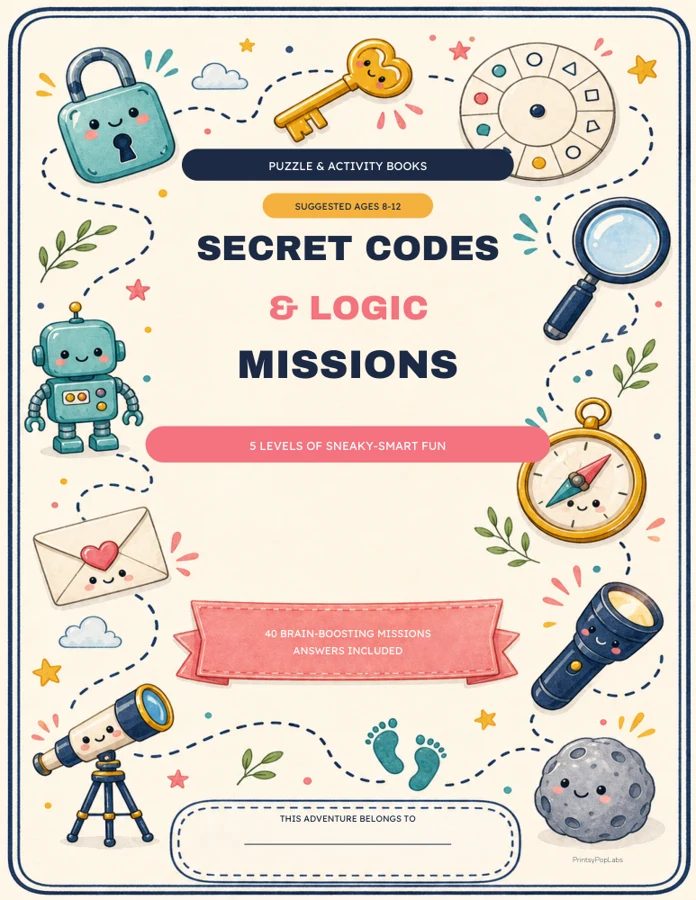 Secret Codes and Logic Missions cover