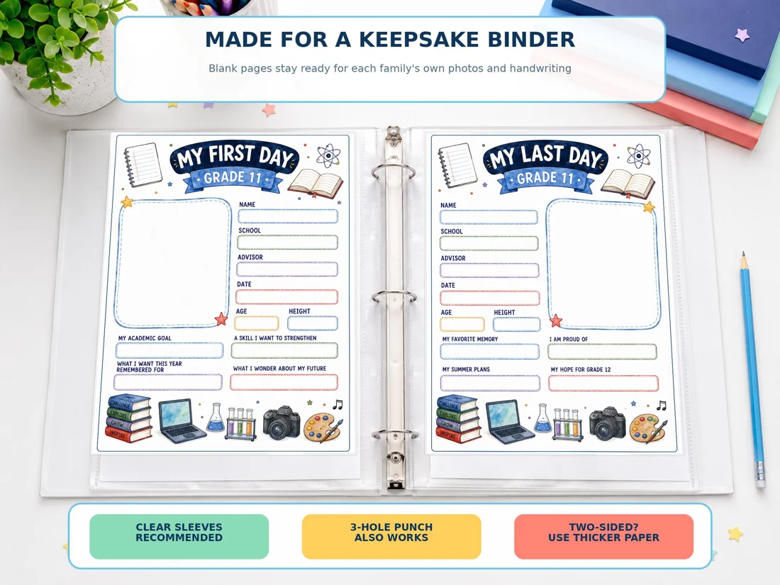 K–12 School Memory Book, preview 6
