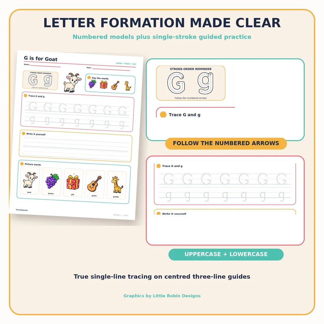 Alphabet Activity Workbook, preview 3
