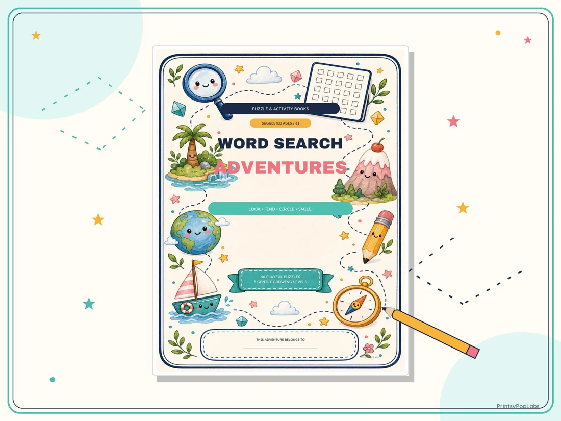 Word Search Adventures product preview
