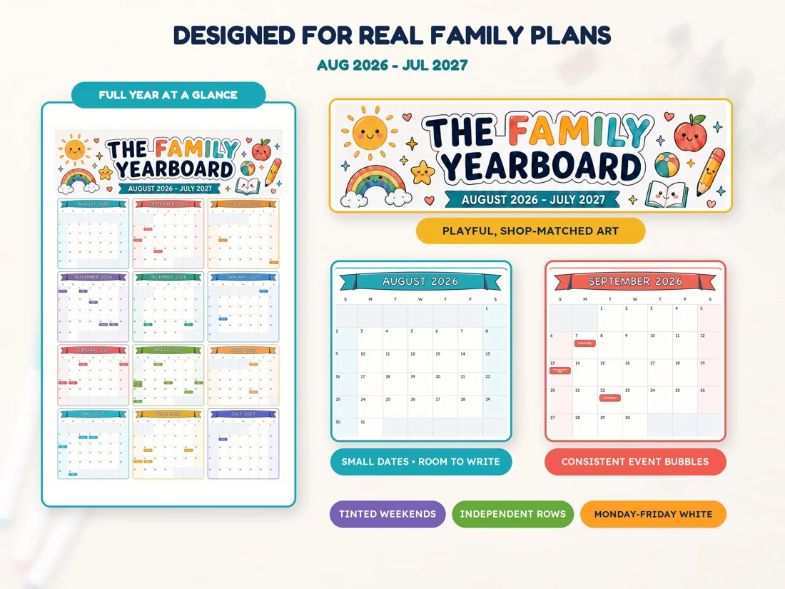 2026–27 Family Yearboard, preview 3